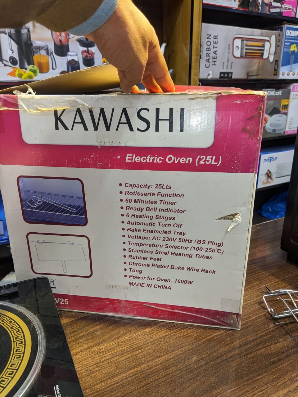 Lot Imported Kawashi lectric Oven