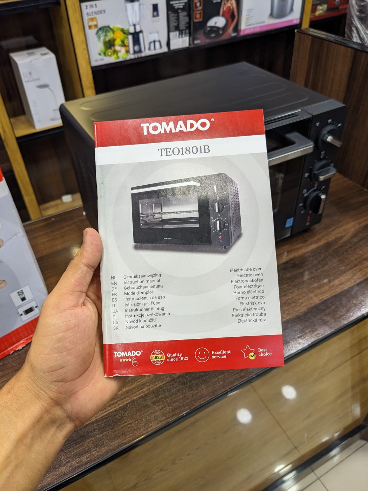 Tomado 18L Electric Oven TEO1801B