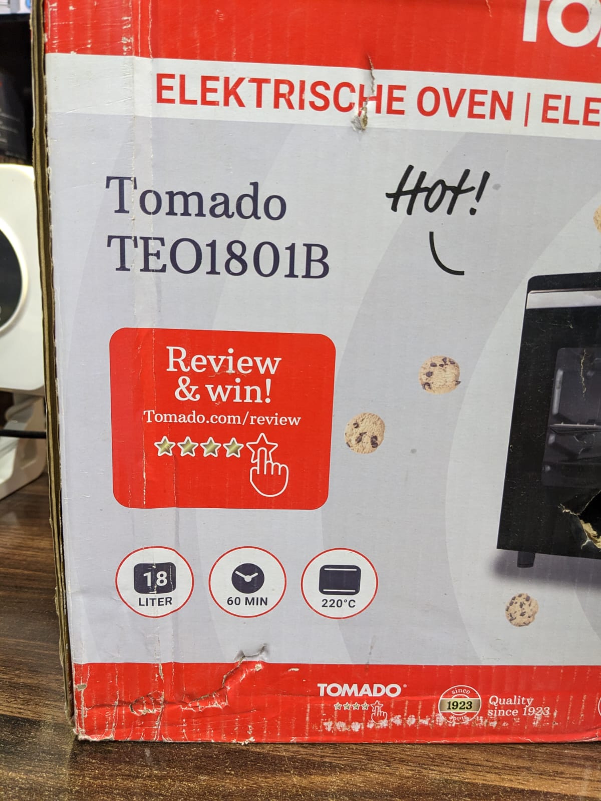 Tomado 18L Electric Oven TEO1801B