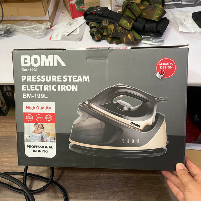 German Lot Imported Boma Pressure Steam Electric Iron