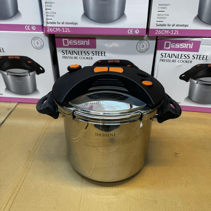 Italy Lot Imported Dessini 12L Automatic Pressure Cooker