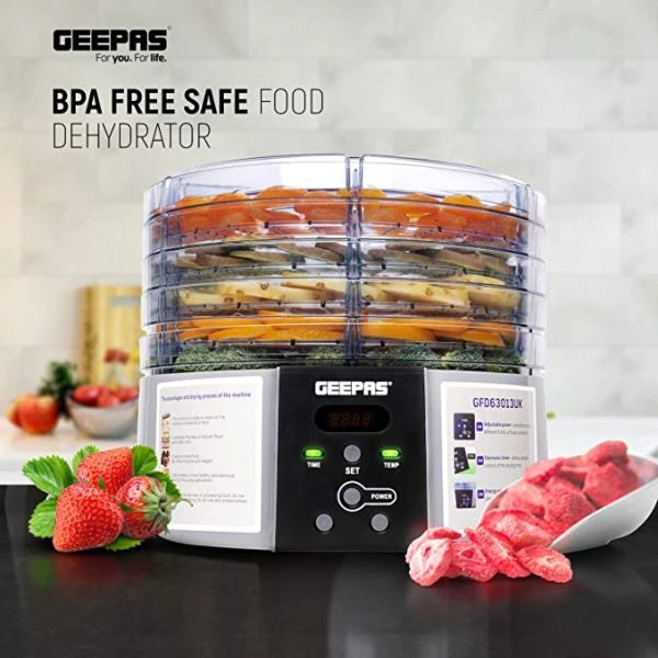 Geepas Food and Vegetable Dehydrator Original