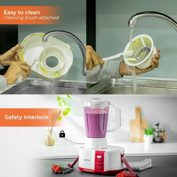 Geepas 4 in 1 Food Processor GSB_9890