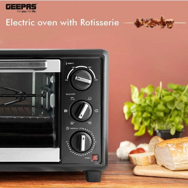 Geepas GO4464 Electric Oven with Rotisserie