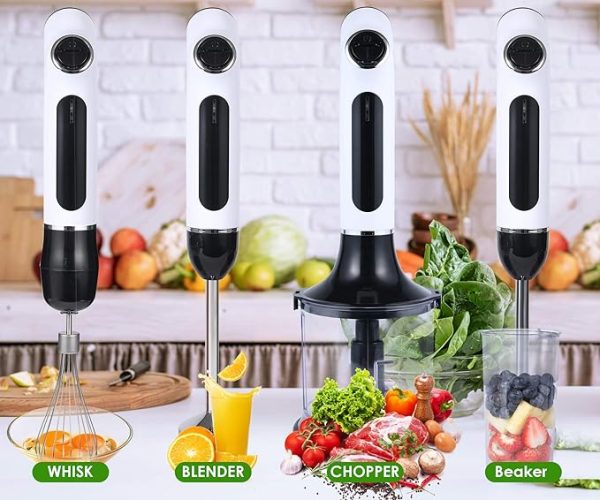 Rechargeable Leqee hand blender [Amazon Lot]