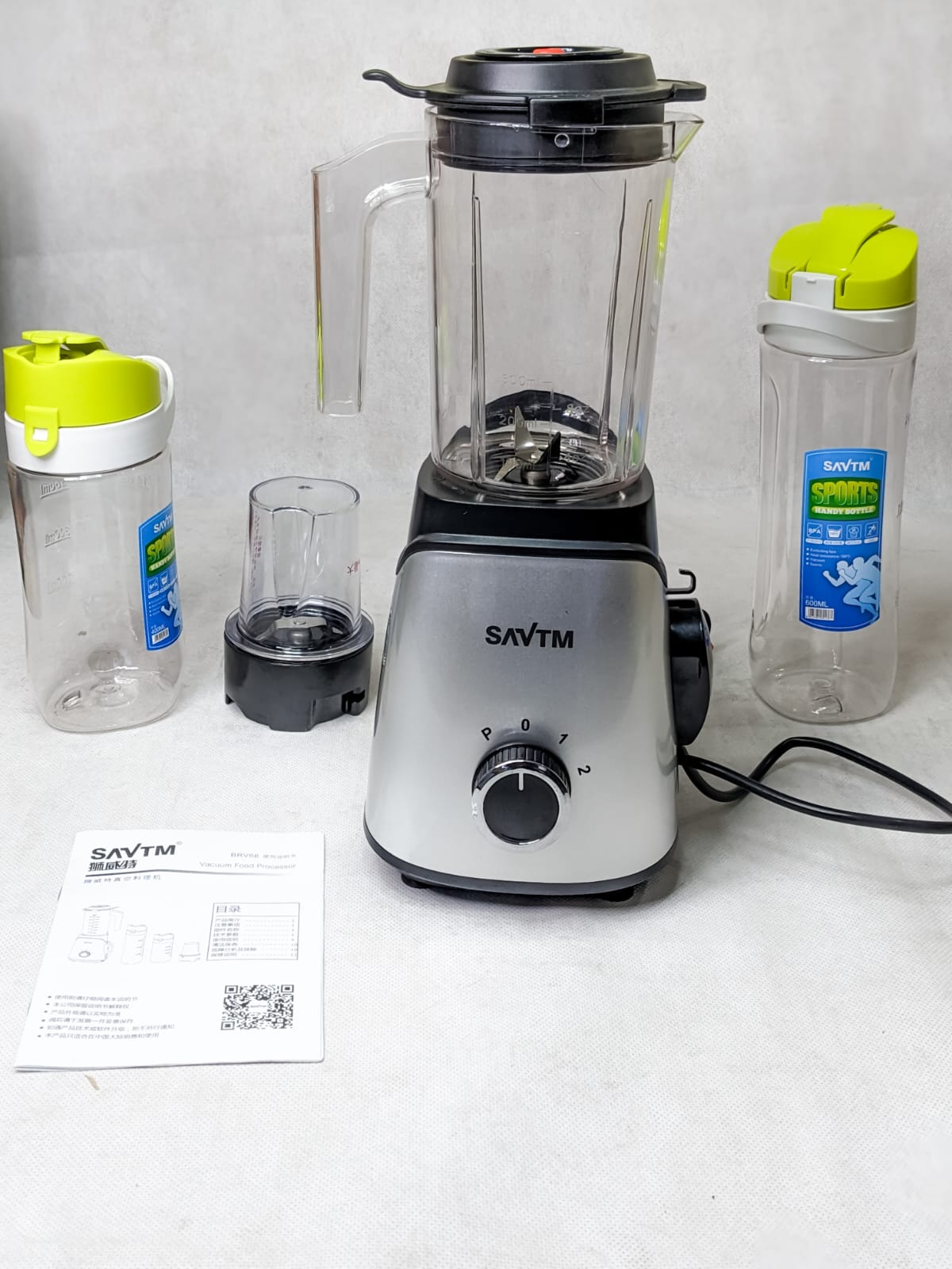 SavTm 4 in 1 Korean Lot Vacuum Blender