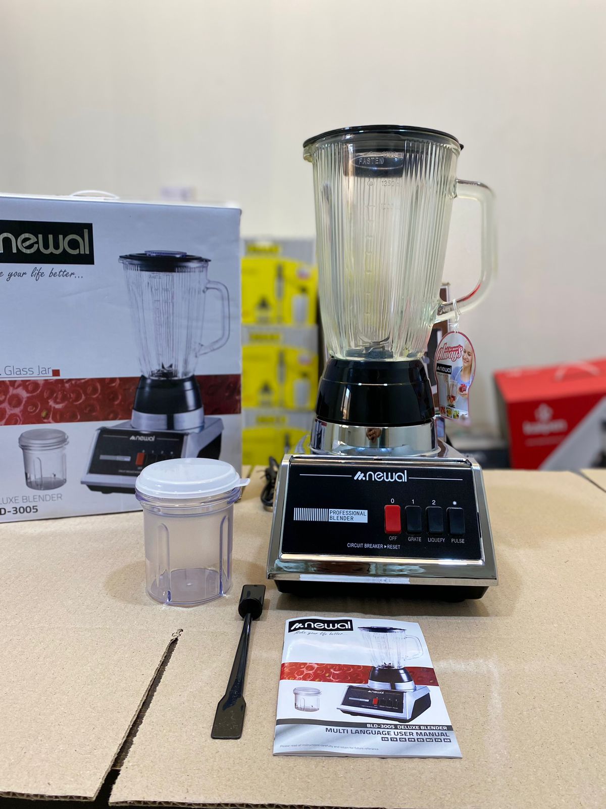 Turkish Brand Newal Imported 2 in 1 Blender High Quality