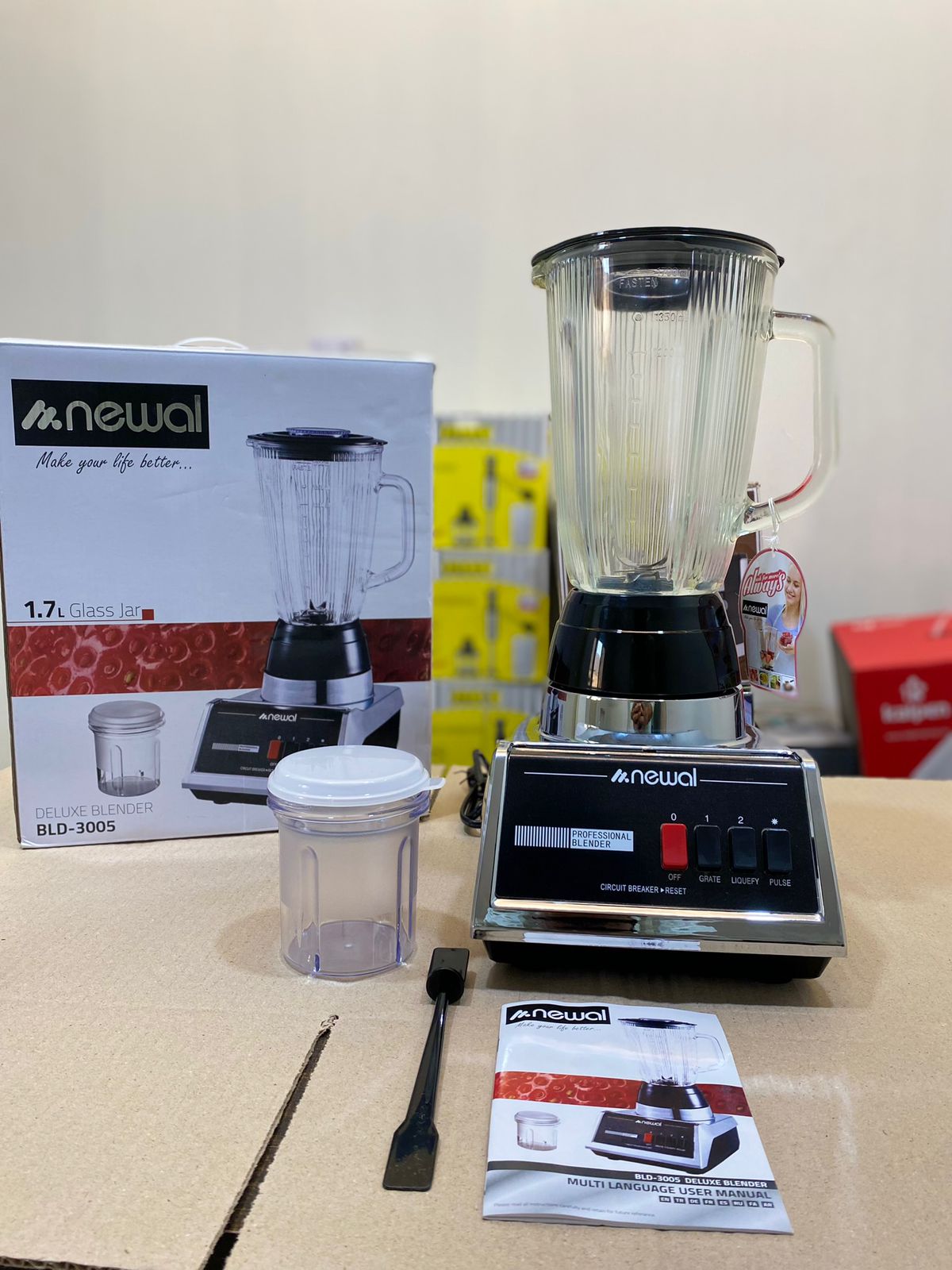 Turkish Brand Newal Imported 2 in 1 Blender High Quality