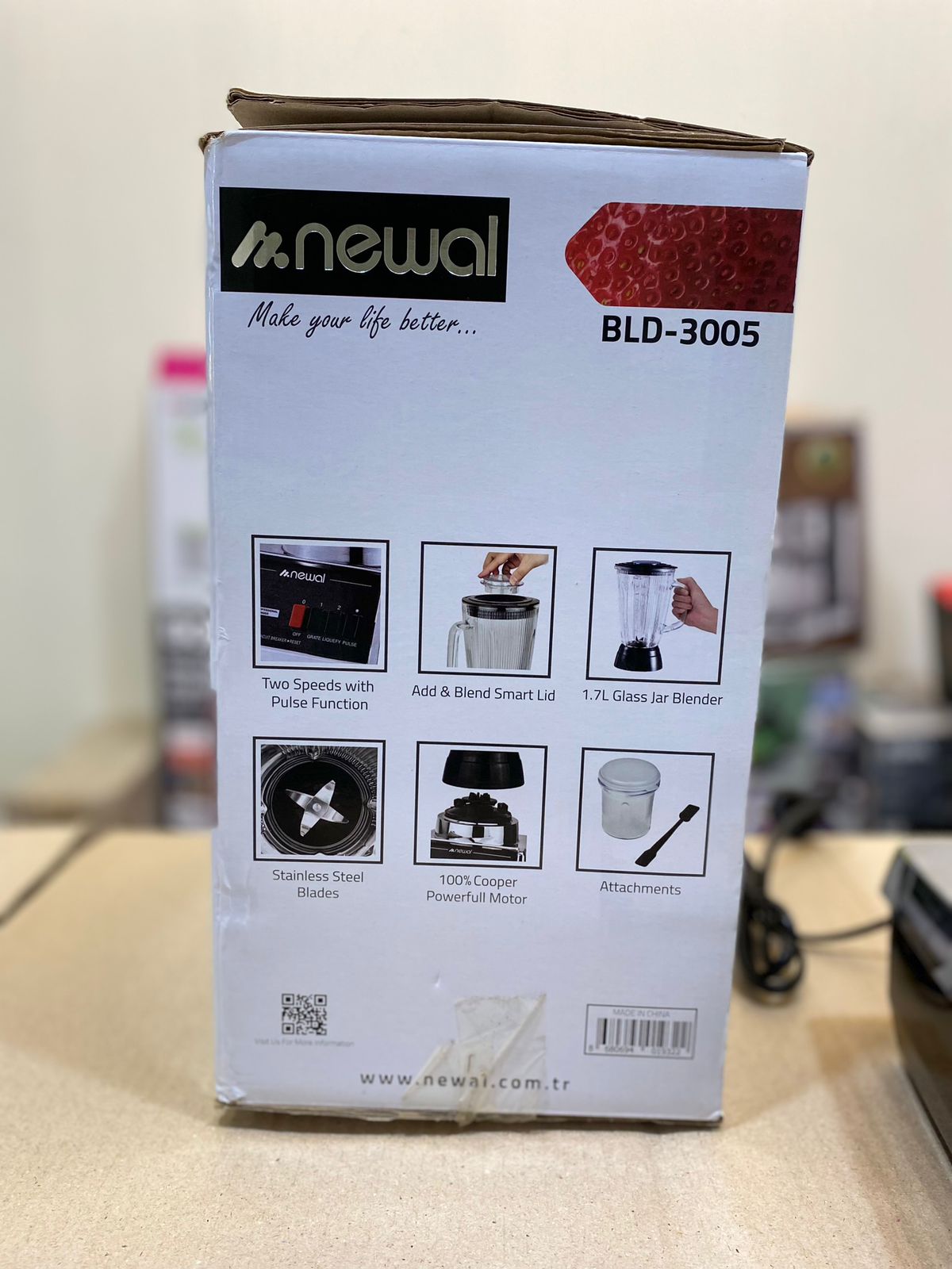 Turkish Brand Newal Imported 2 in 1 Blender High Quality