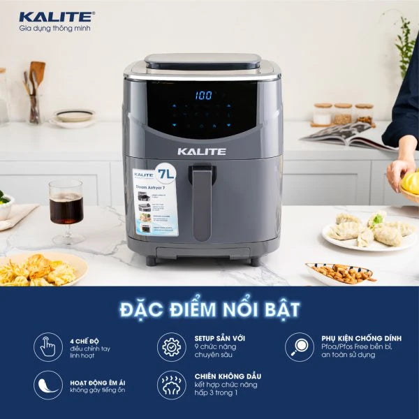 Kalite XXL 7L Steam Air Fryer