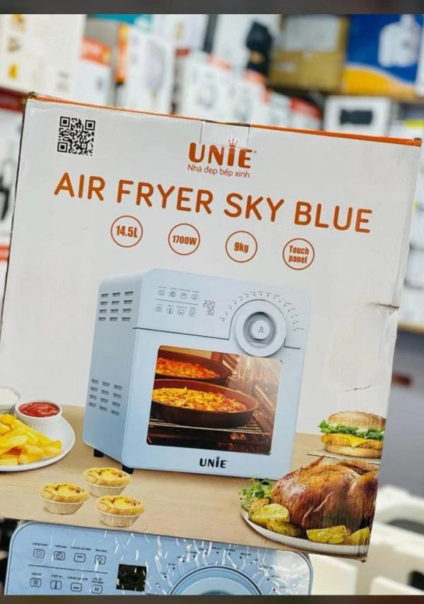 AIR FRYER UNIE SKY BLUE 14.5L CAPACITY, 1700W . AIR FRYER