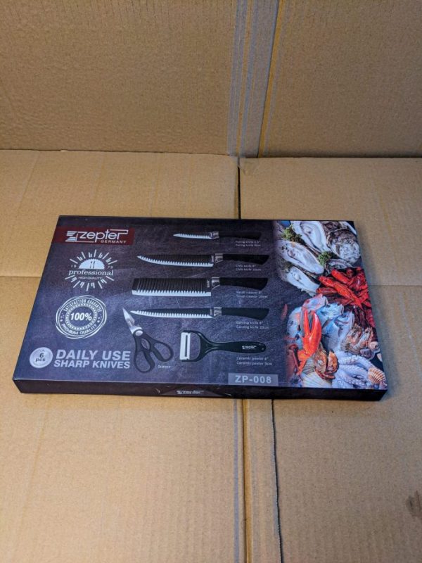 Original zepter Knife Set 6 in 1 (German Brand)