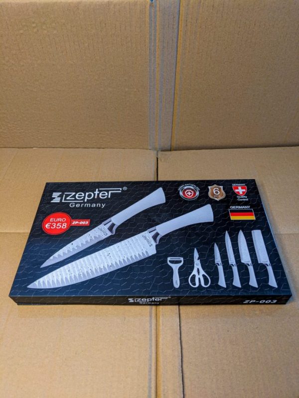 Original zepter Knife Set 6 in 1 (German Brand)