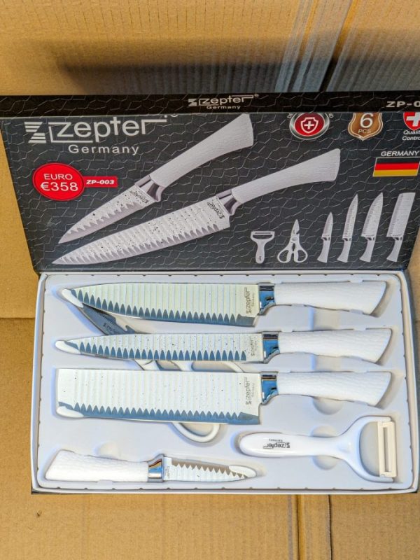 Original zepter Knife Set 6 in 1 (German Brand)