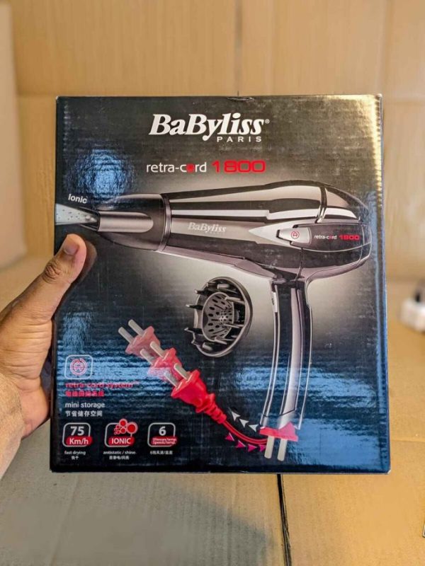 France Lot Imported Babyliss Retra Cord Hair Dryer