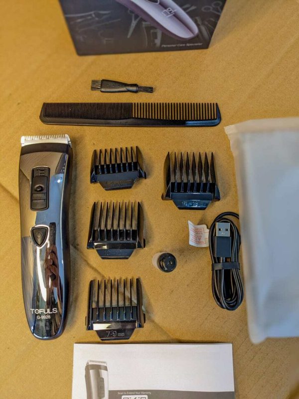 US/UK Lot Imported Tofuls Intelligent Hair Trimmer Set