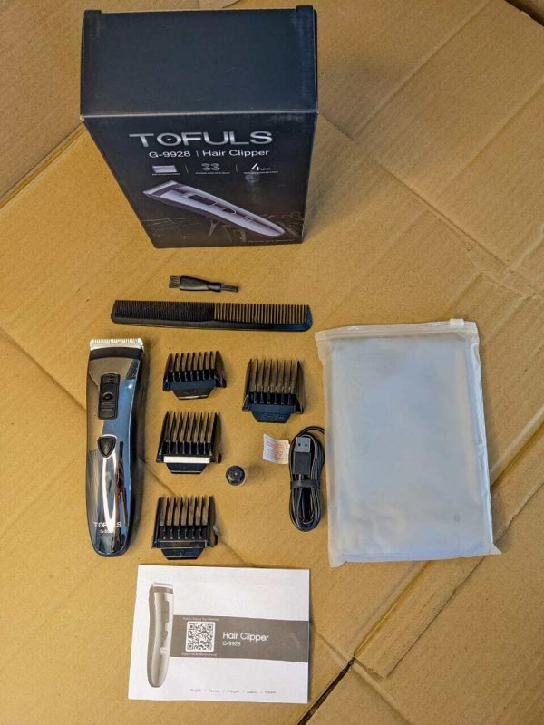 US/UK Lot Imported Tofuls Intelligent Hair Trimmer Set