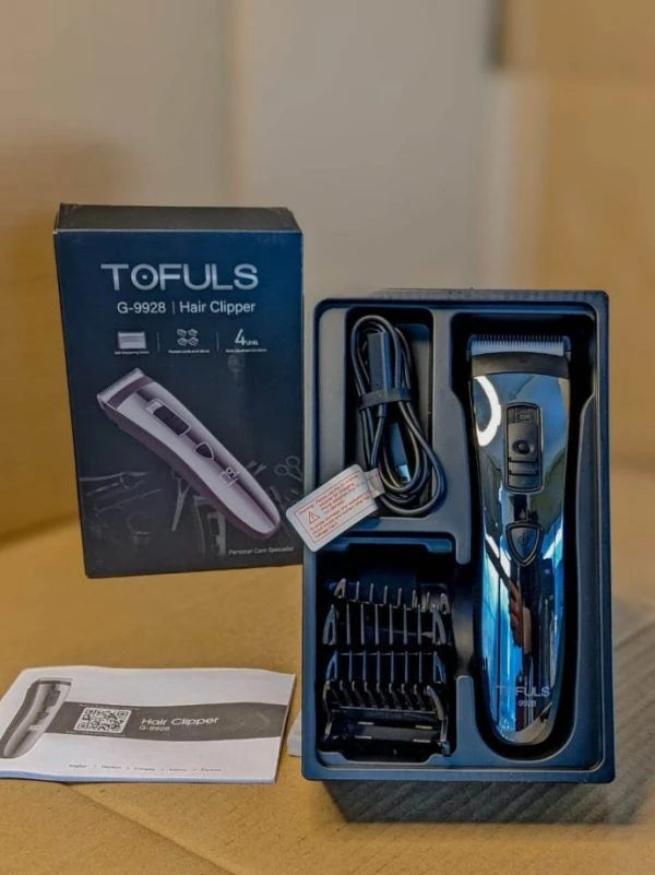 US/UK Lot Imported Tofuls Intelligent Hair Trimmer Set