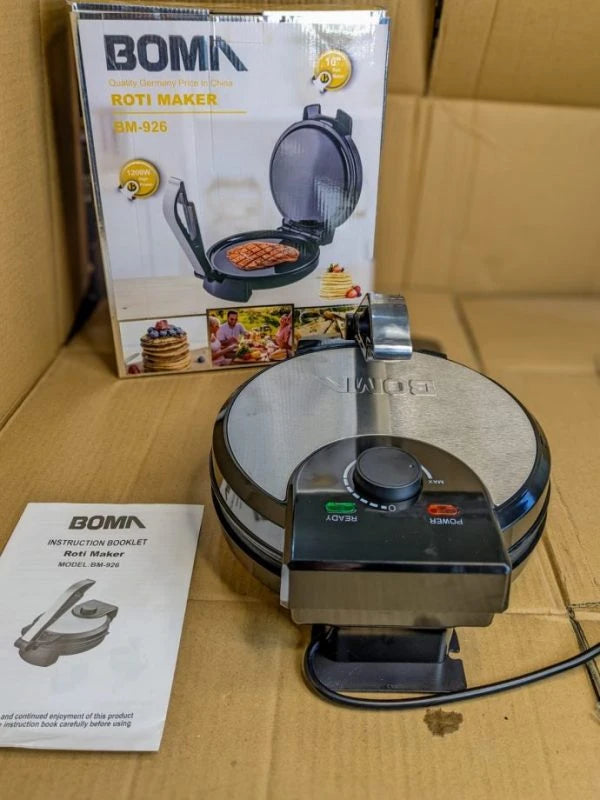 German Lot Imported Boma Roti Maker 10''