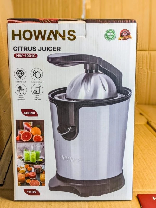 Stainless Steel Electric Citrus Juicer (Lot Imported)