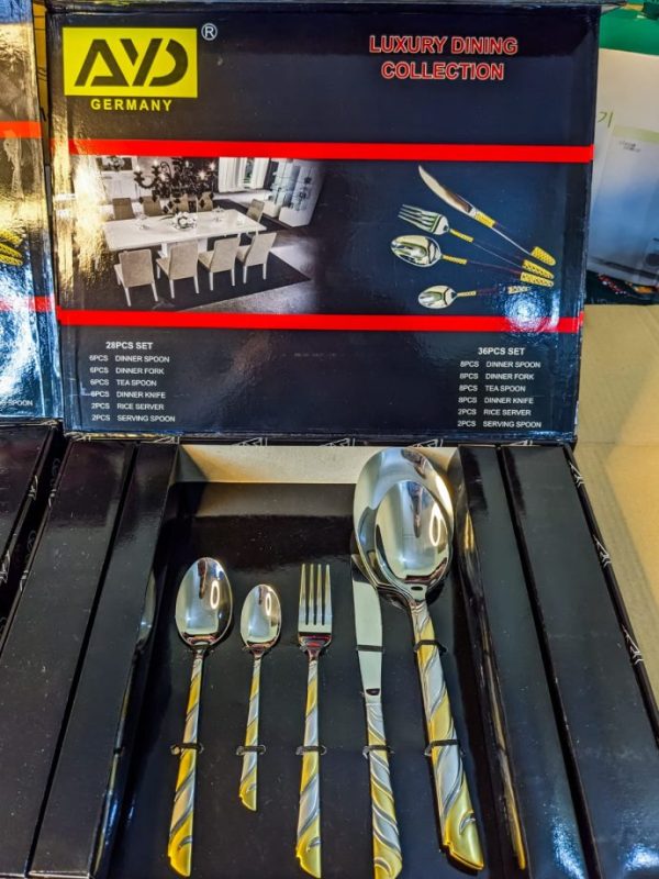 Luxury German Dining Collection 36 Pieces (Heavy Weight)