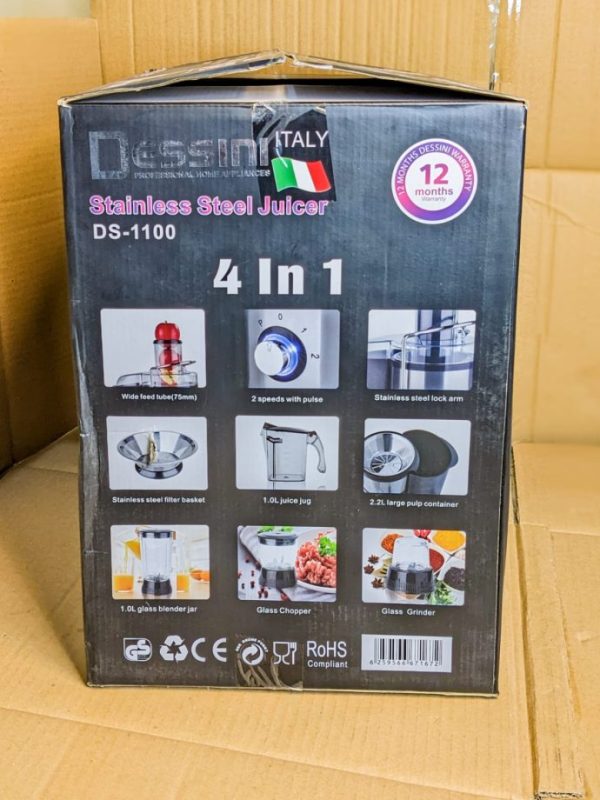 Dessini Italy Lot Stainless Steal Food Factory (High Quality)