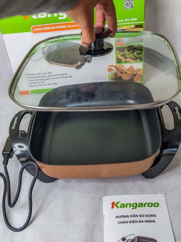 Australian Lot Imported Kangaroo Electric Frying Pan