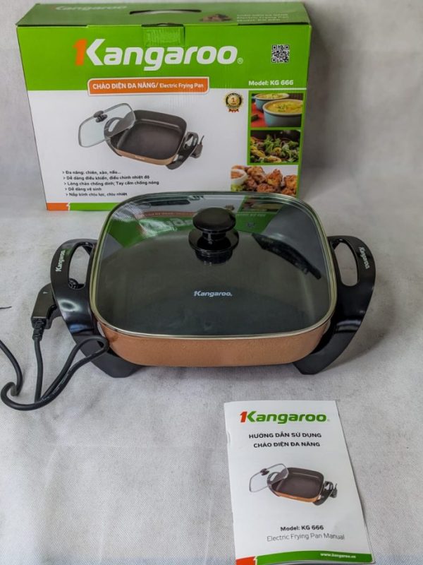 Australian Lot Imported Kangaroo Electric Frying Pan