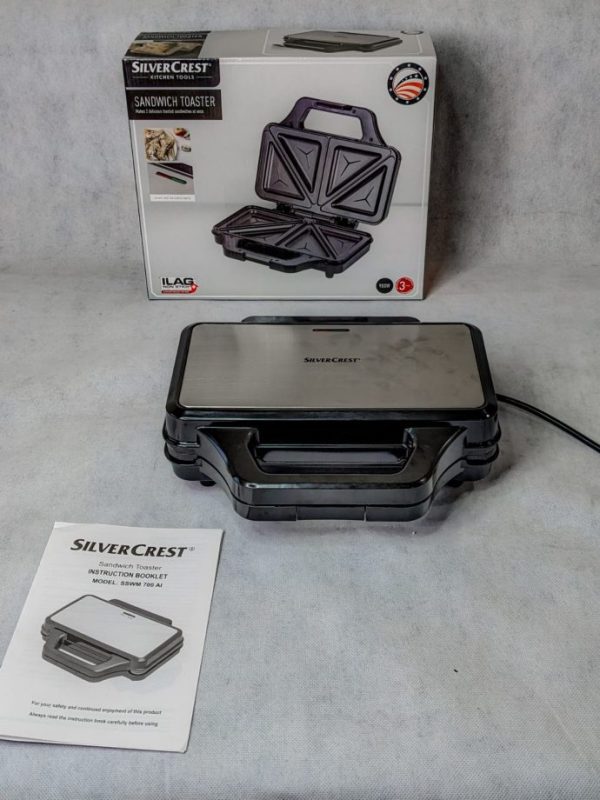 Silver Crest Sandwich Toaster (German Lot)