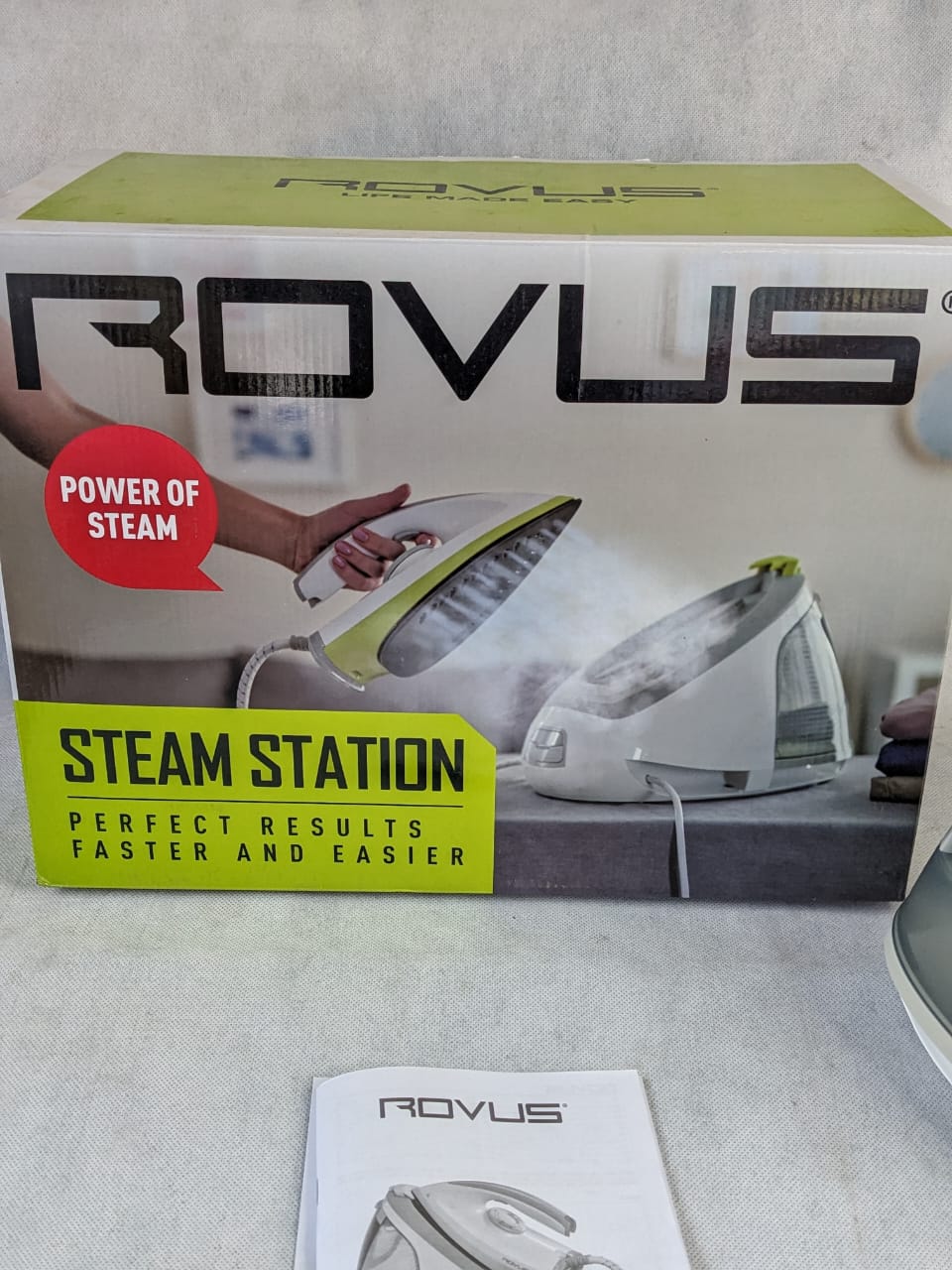 Lot Imported Rovus Steam Station