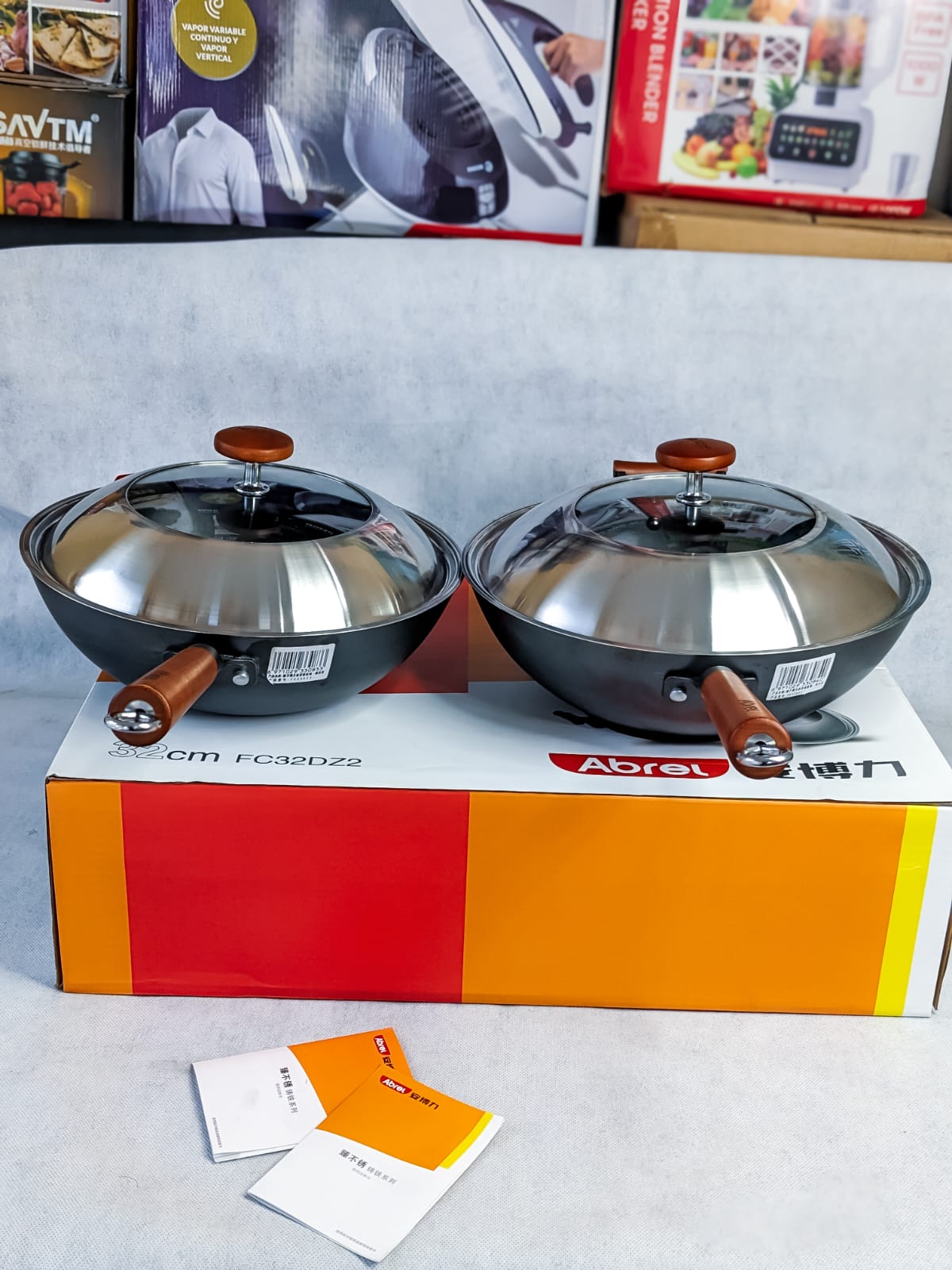 Lot Imported Premium Iron Wok (High Quality)