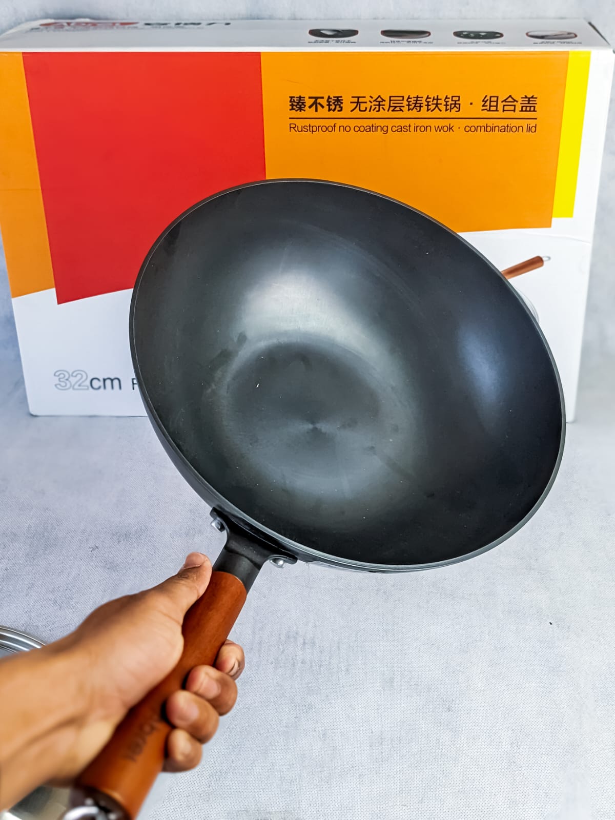 Lot Imported Premium Iron Wok (High Quality)