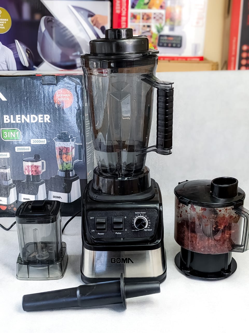 German Lot Boma High Quality 3 in 1 Blender