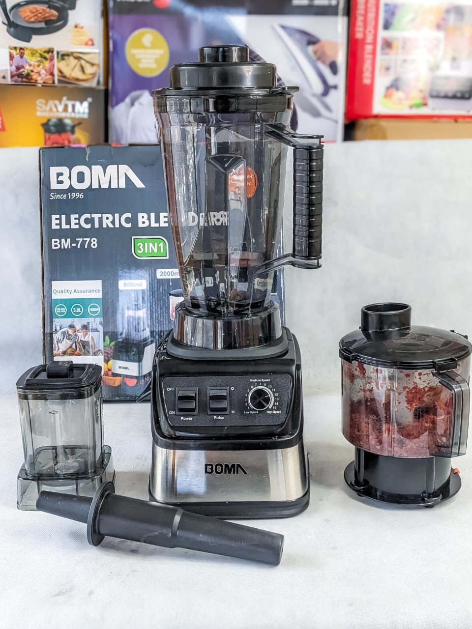 German Lot Boma High Quality 3 in 1 Blender