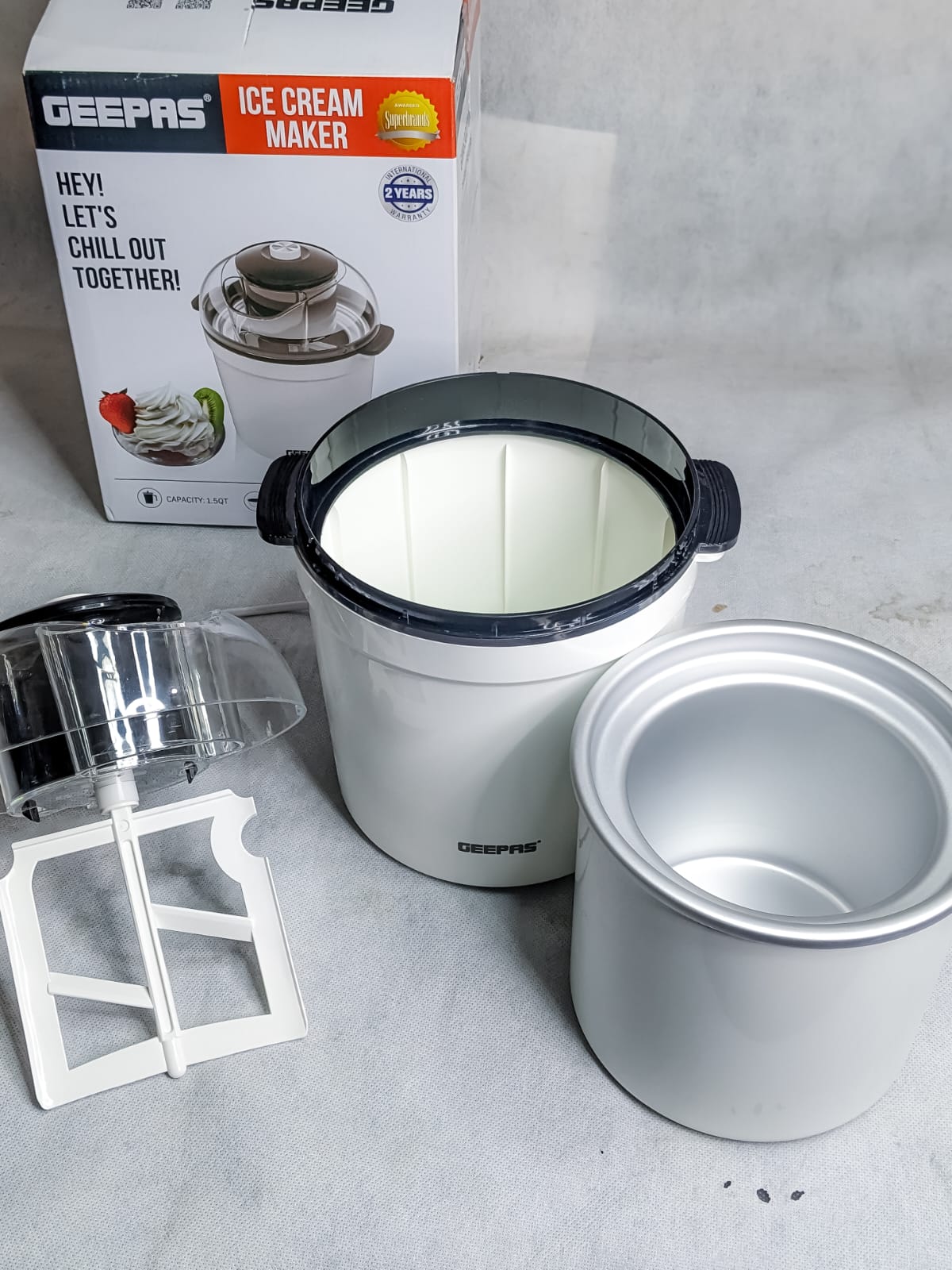 Geepas Ice Cream Maker GIM63027UK