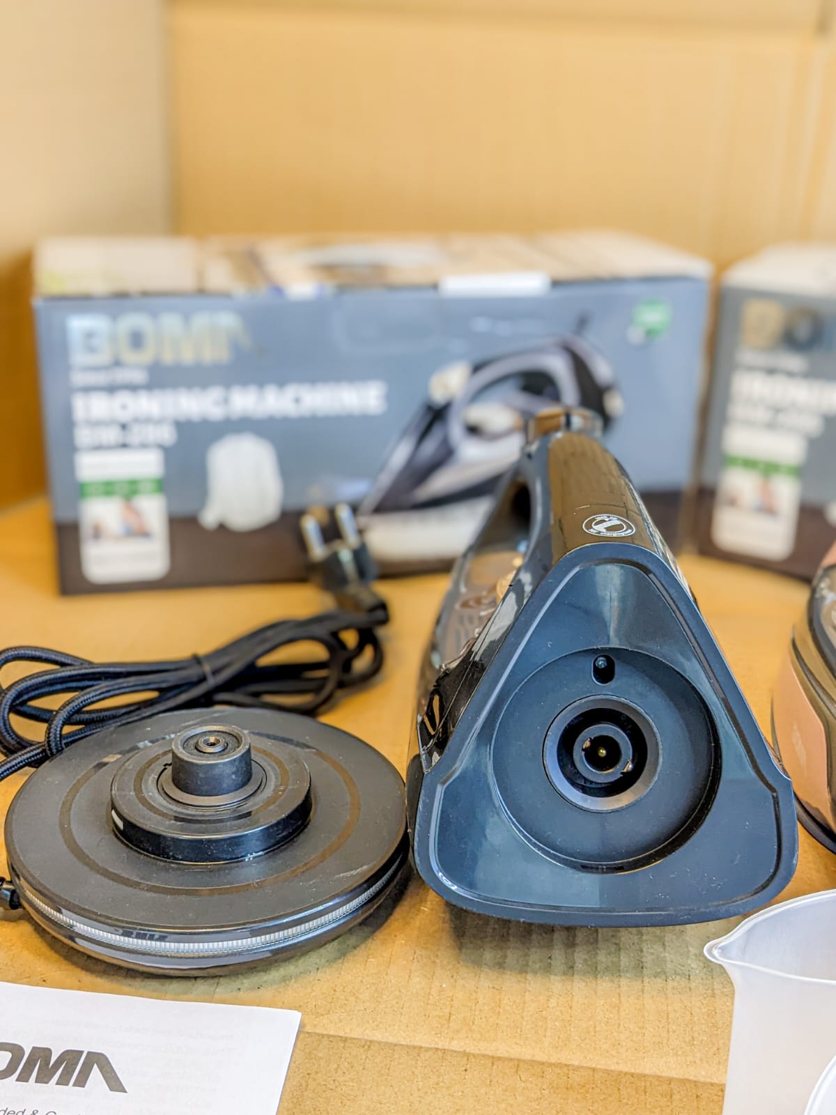 German Lot Imported Boma Steam Iron BM-286