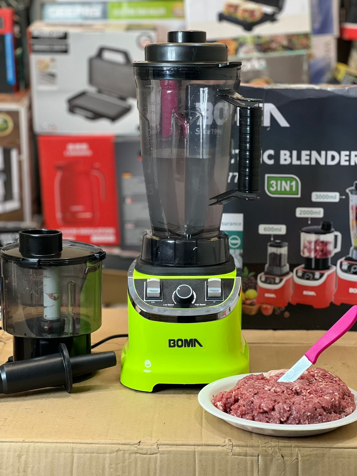 Boma 3 in 1 Blender BM-777 High Quality