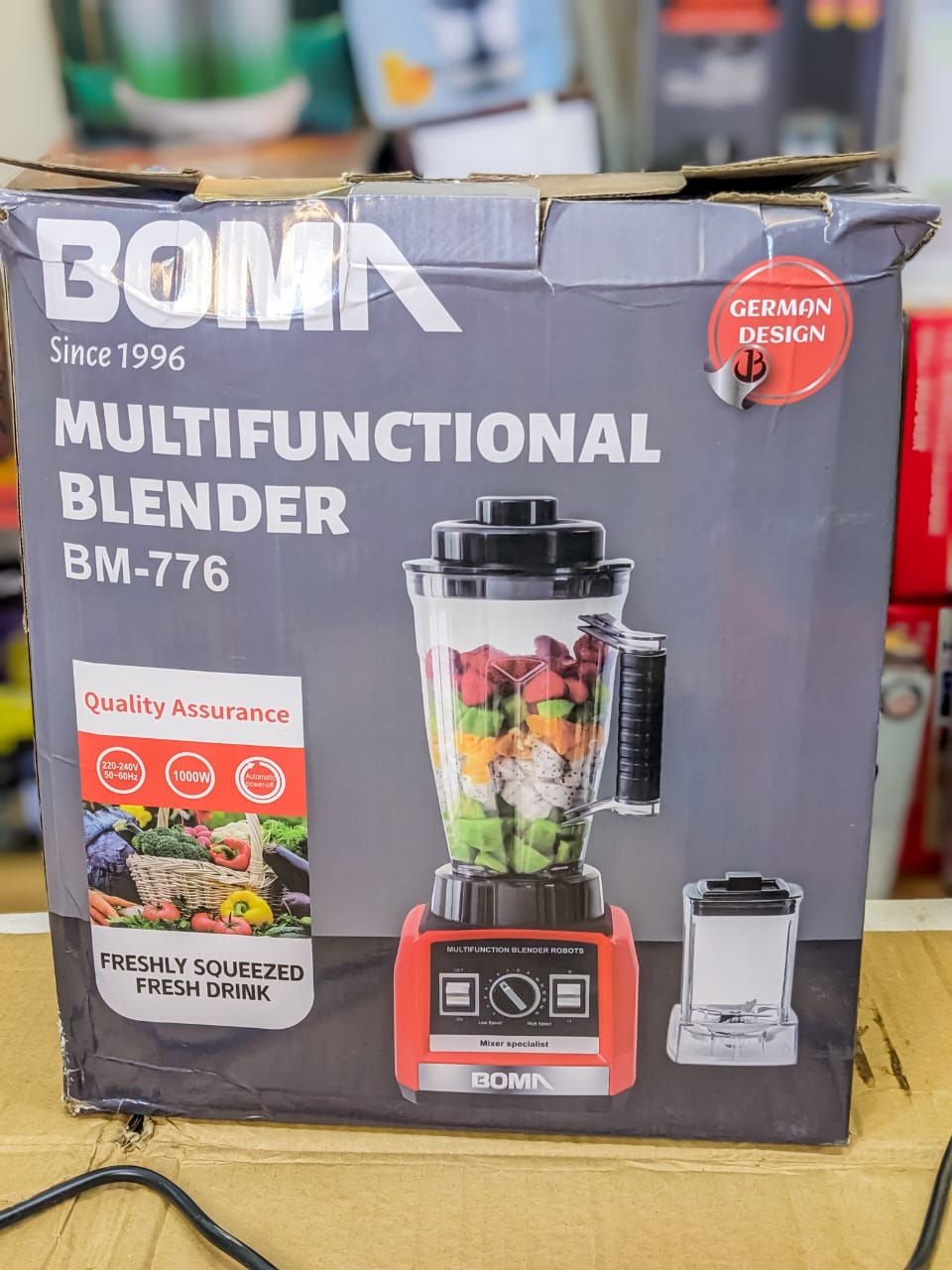 German Lot Imported Boma Multifunctional Blender BM-776