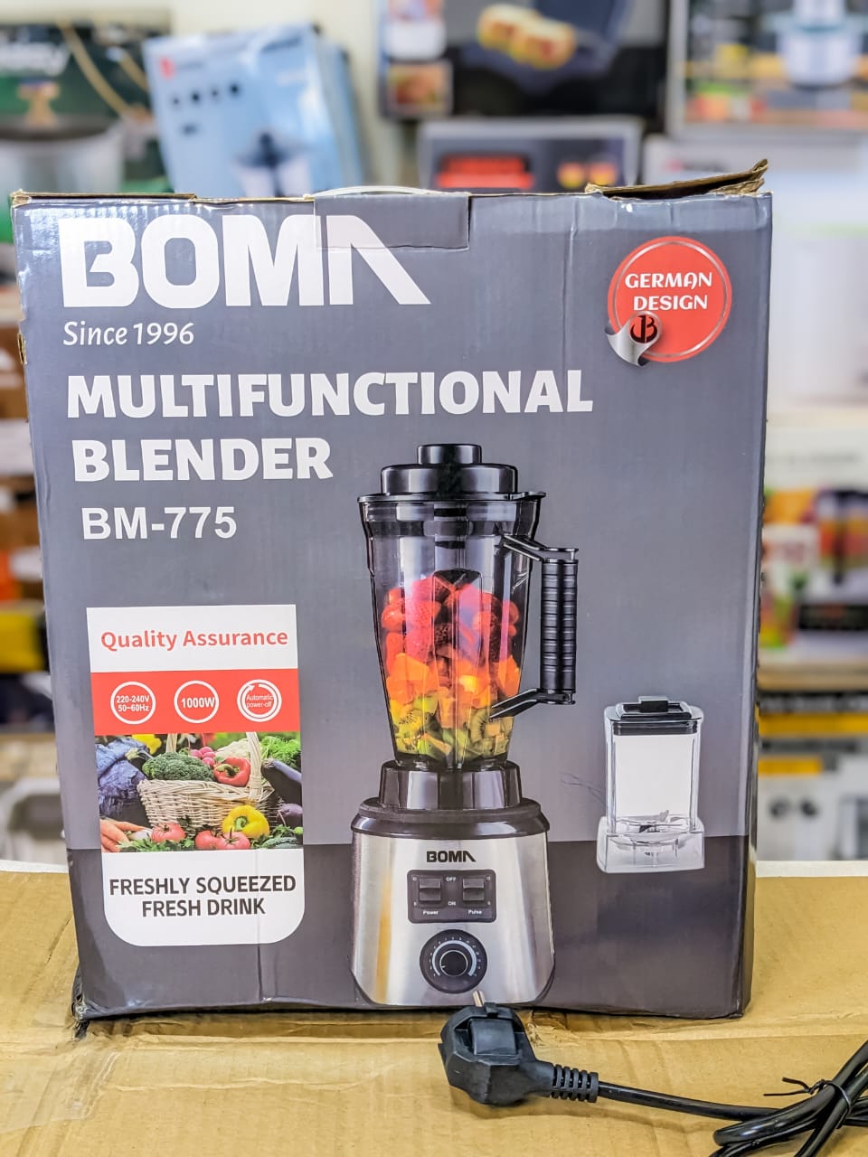 German Lot Imported Boma Multifunctional Blender BM-775