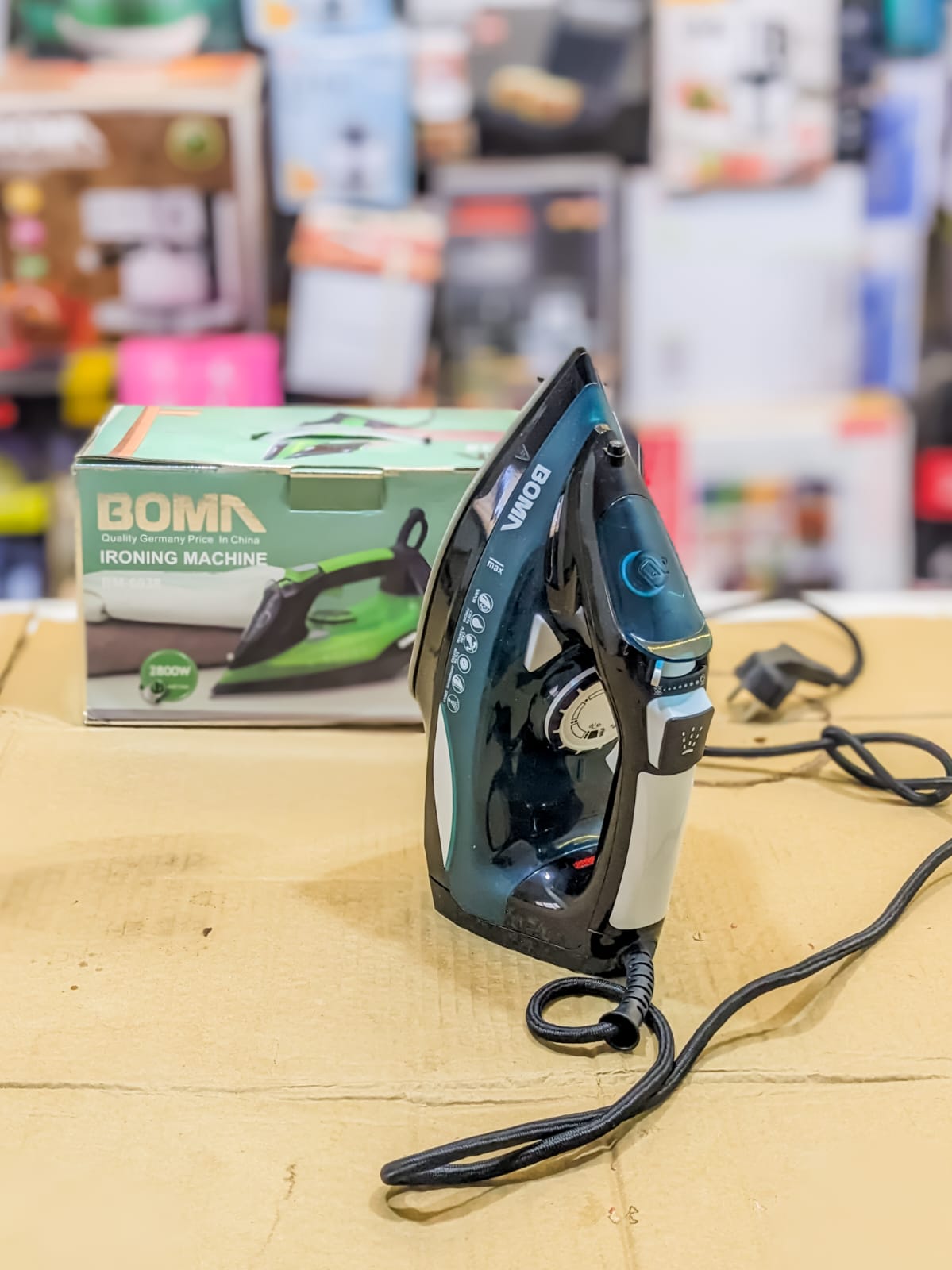 German Lot Imported Boma Steam Iron BM-6038