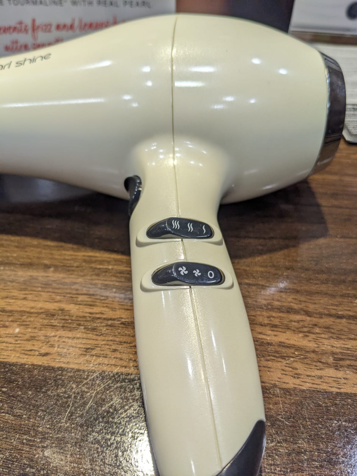 Remington Pearl Shine Hair Dryer 2000W Salon Professional Styling with Tourmaline Ceramic Technology