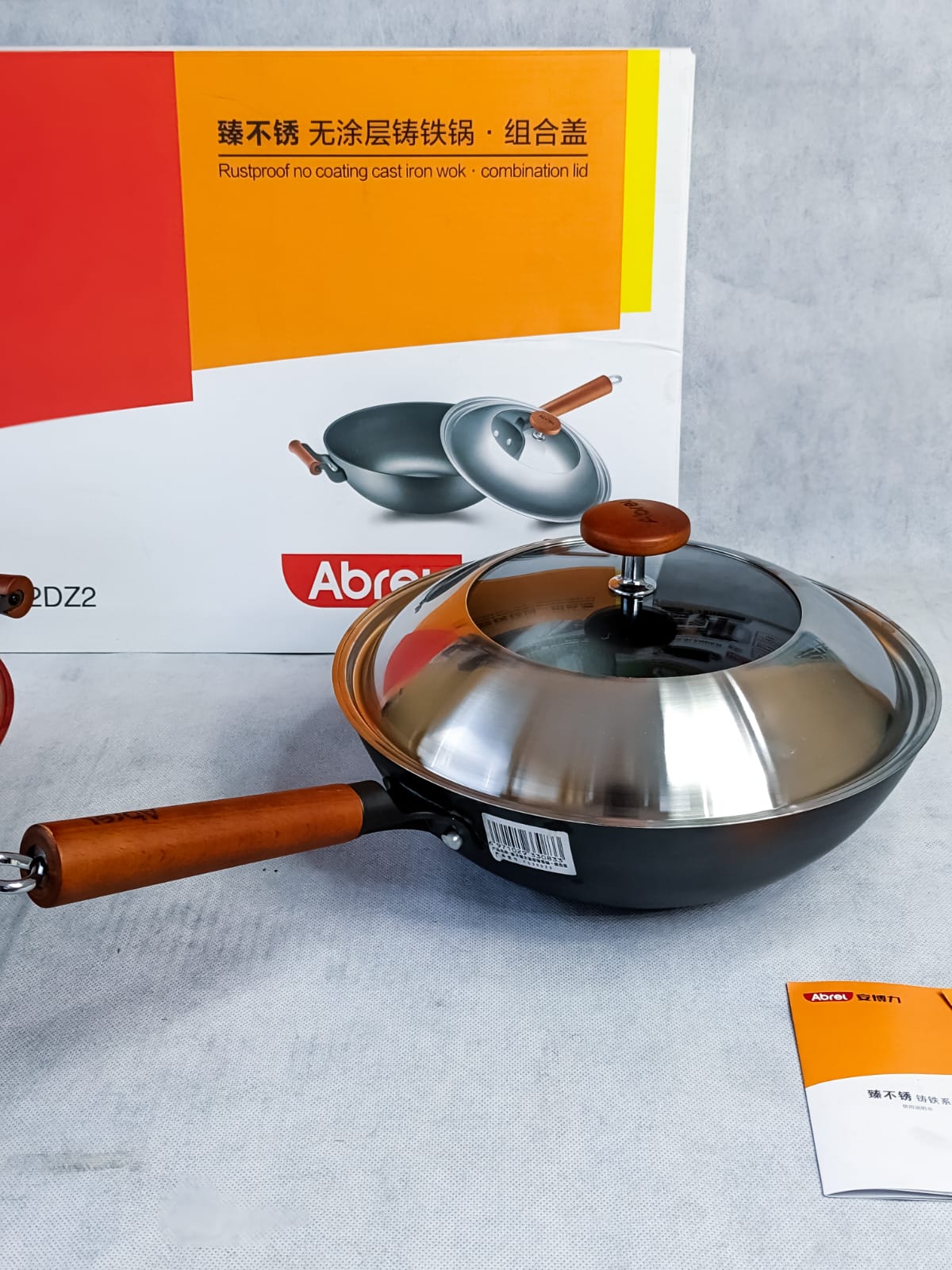 Lot Imported Premium Iron Wok (High Quality)