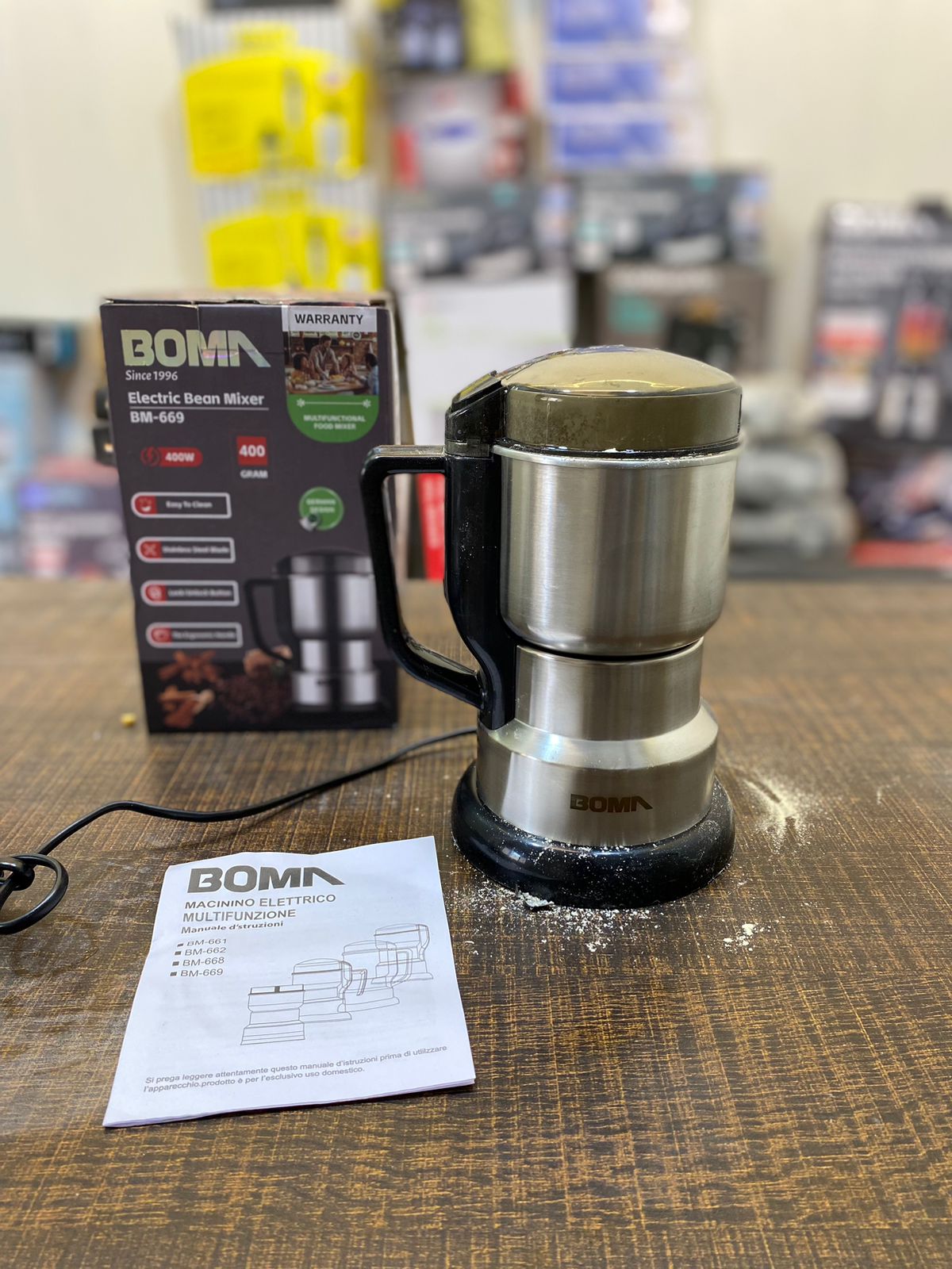 Imported Boma 100G Spice Grinder