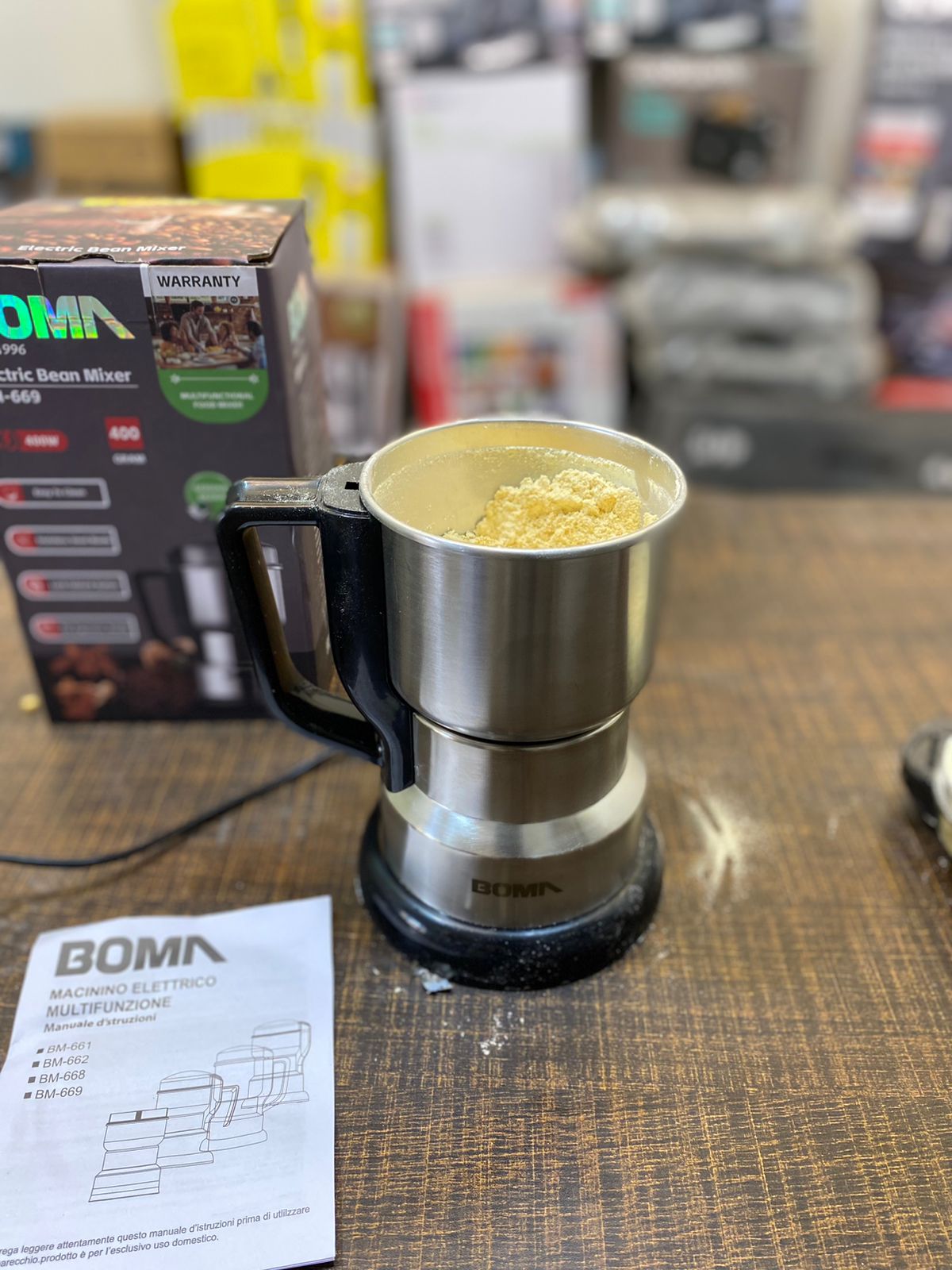 Imported Boma 100G Spice Grinder