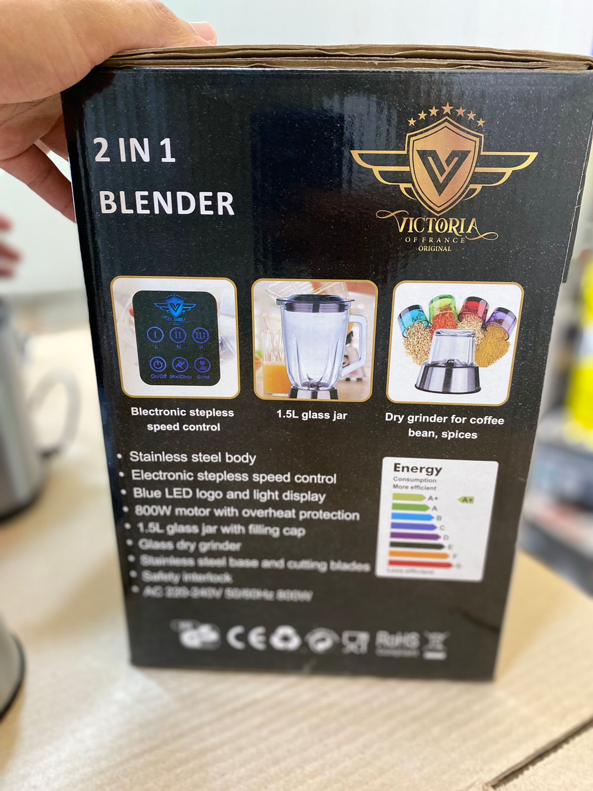 VICTORIA 2 in 1 Blender imported