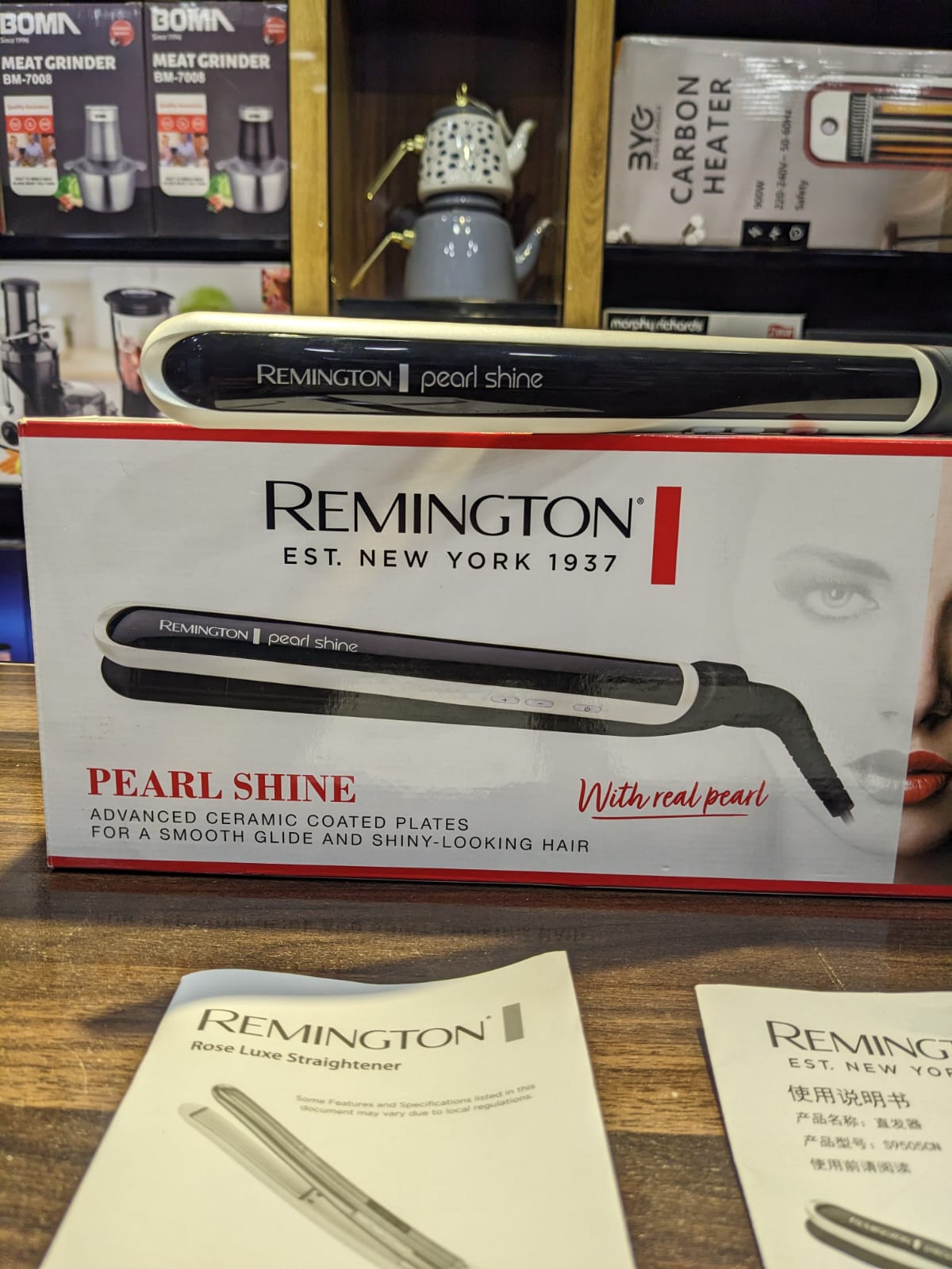 USA Lot Imported Remington S9505CN Pearl Shine Hair Straightener