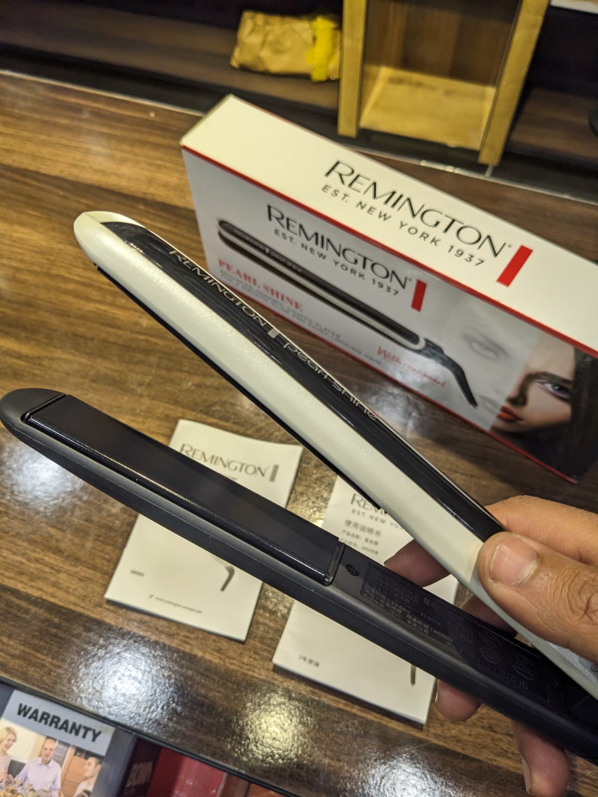 USA Lot Imported Remington S9505CN Pearl Shine Hair Straightener