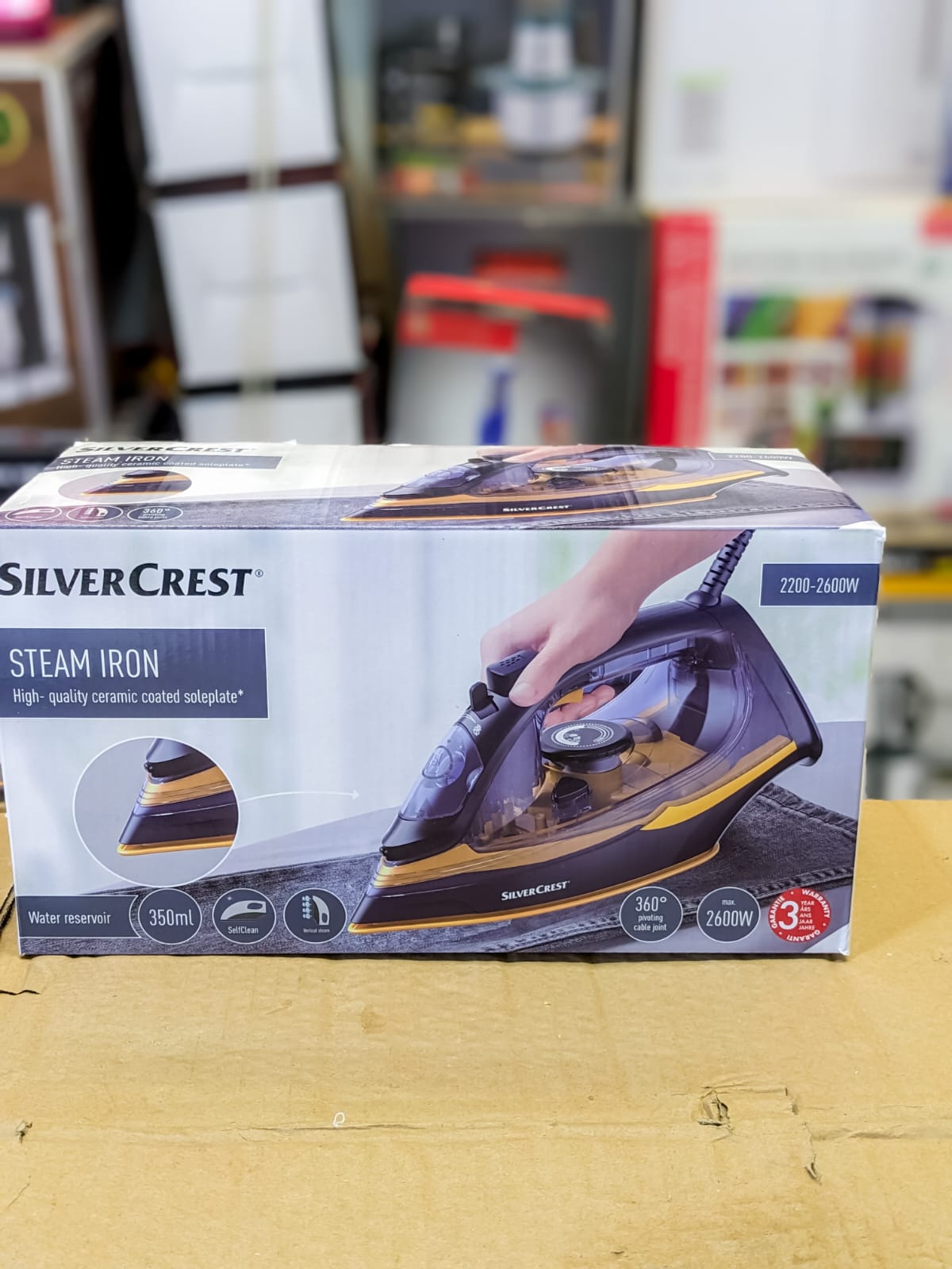 Silver Crest High Quality Steam Iron [German Lot]