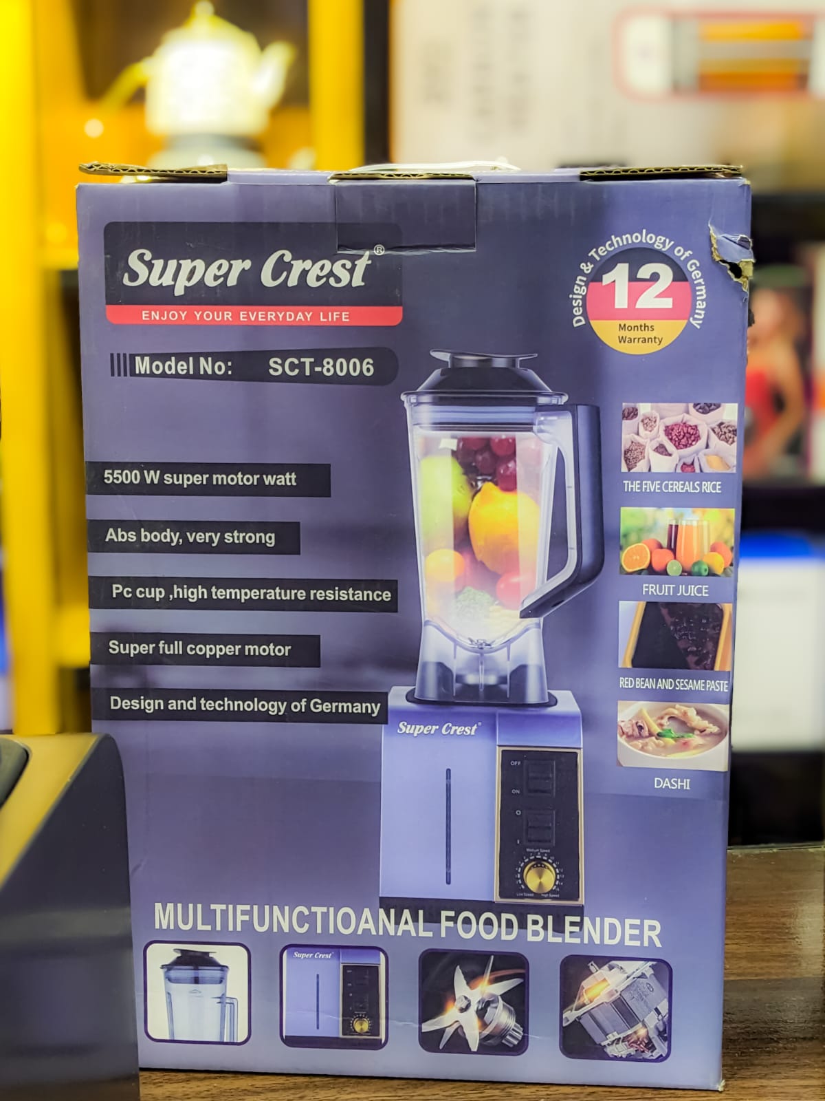 Super Crest Commercial Blender